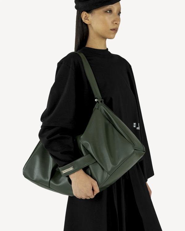 Large Shoulder Bag Green