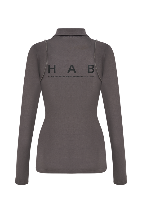 Fitted Longsleeve Grey