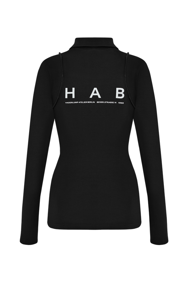 Fitted Longsleeve Black