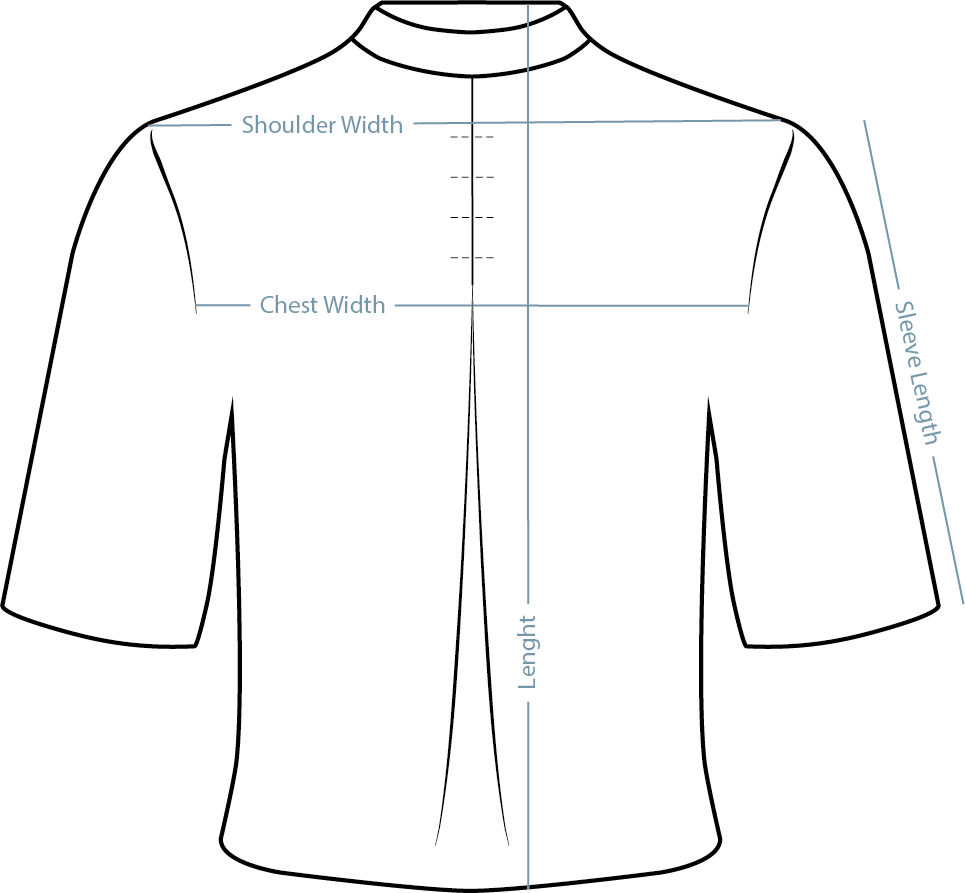 Backwards T-Shirt Black – measurement guide