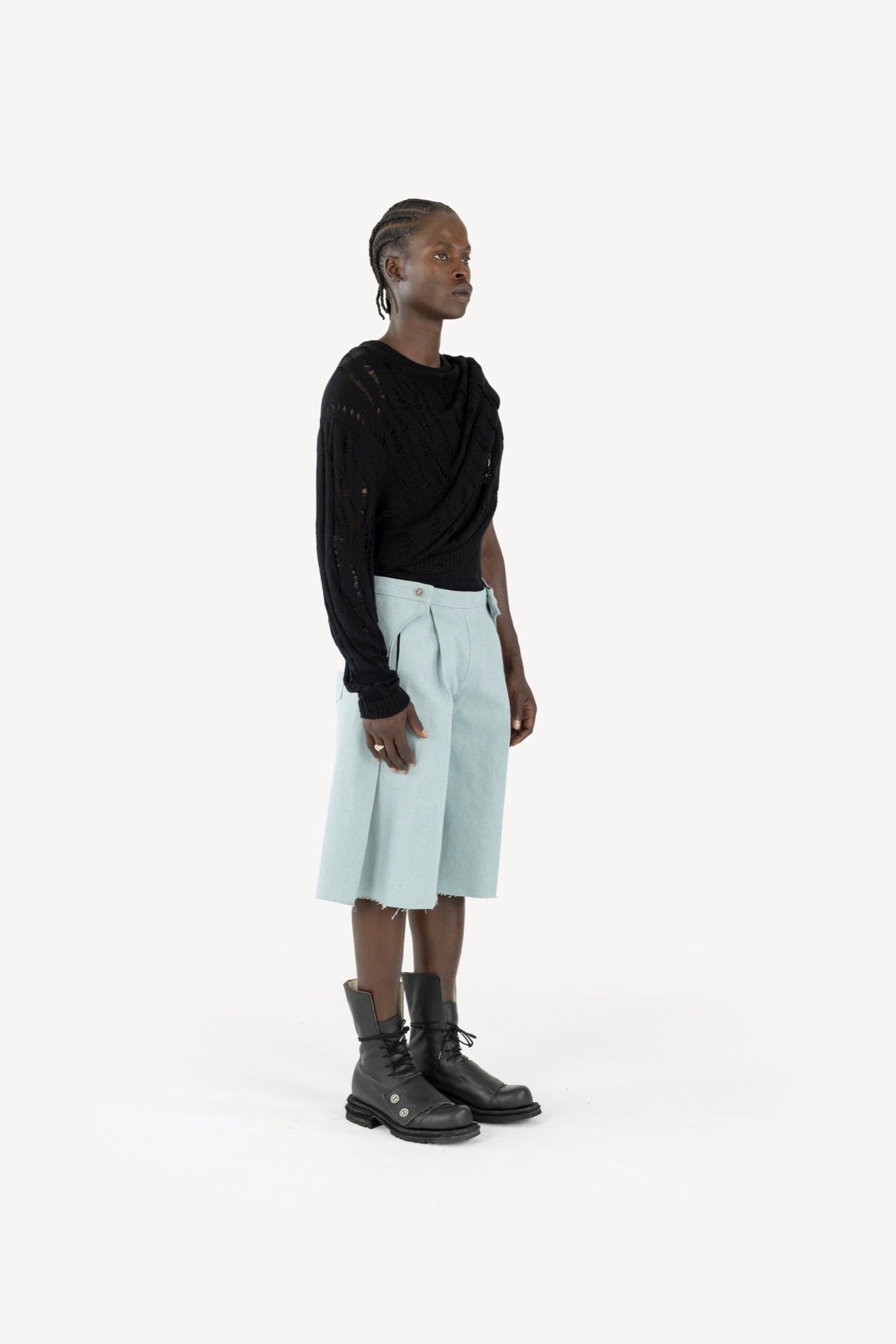 Denim Shorts Light Blue