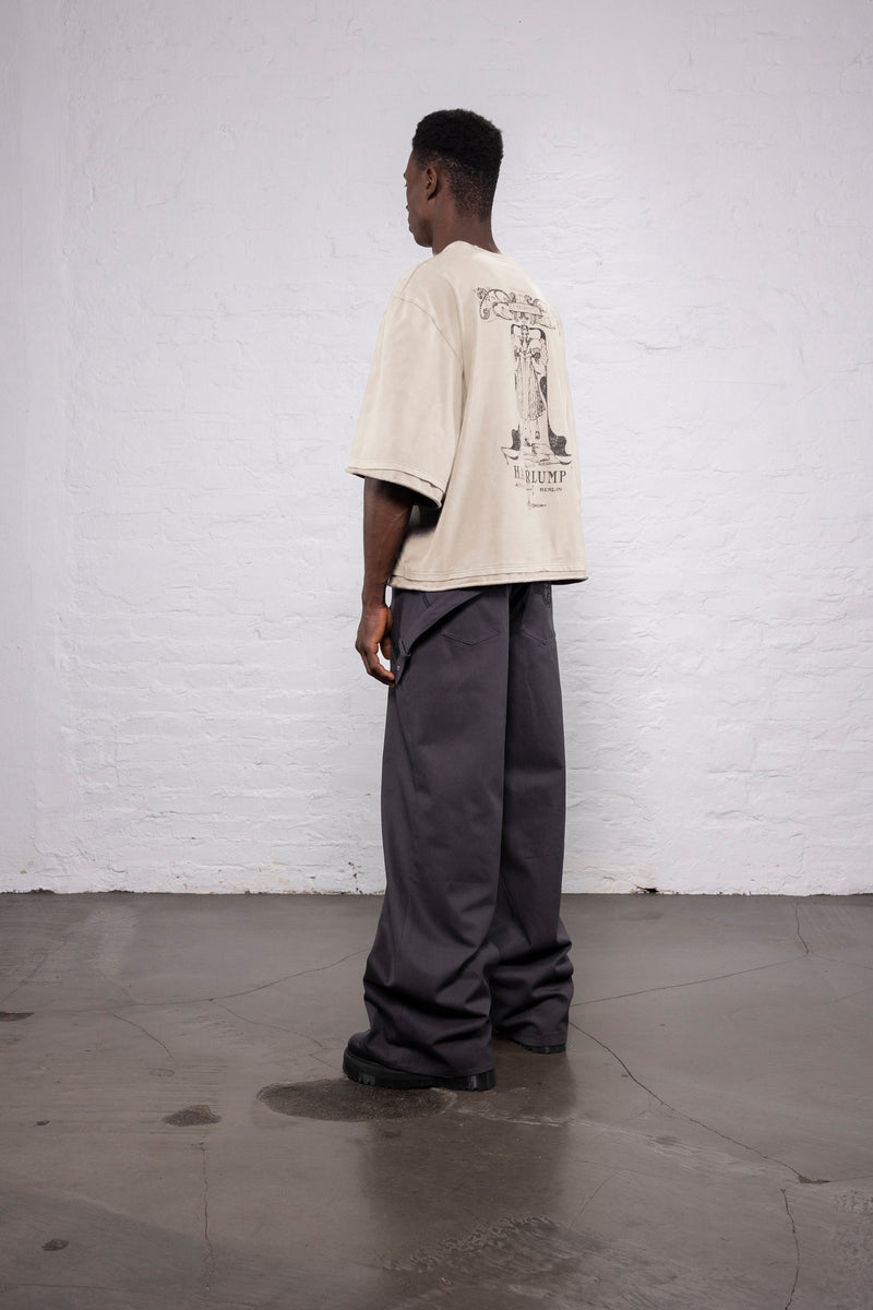 Double Sleeve T-Shirt (Cream)