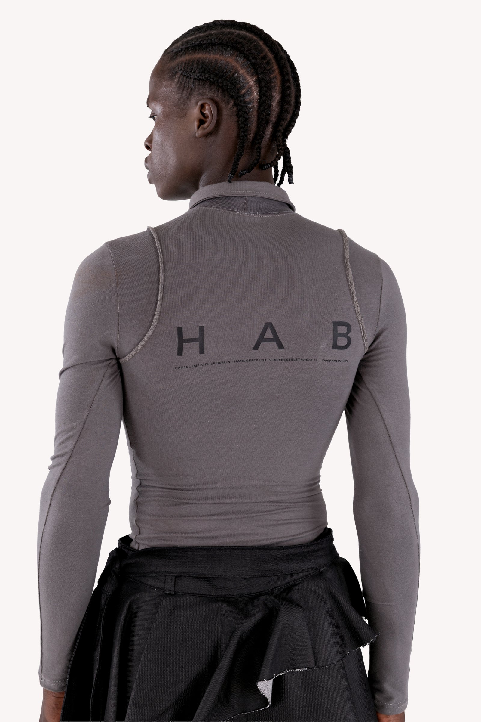 Fitted Longsleeve Grey
