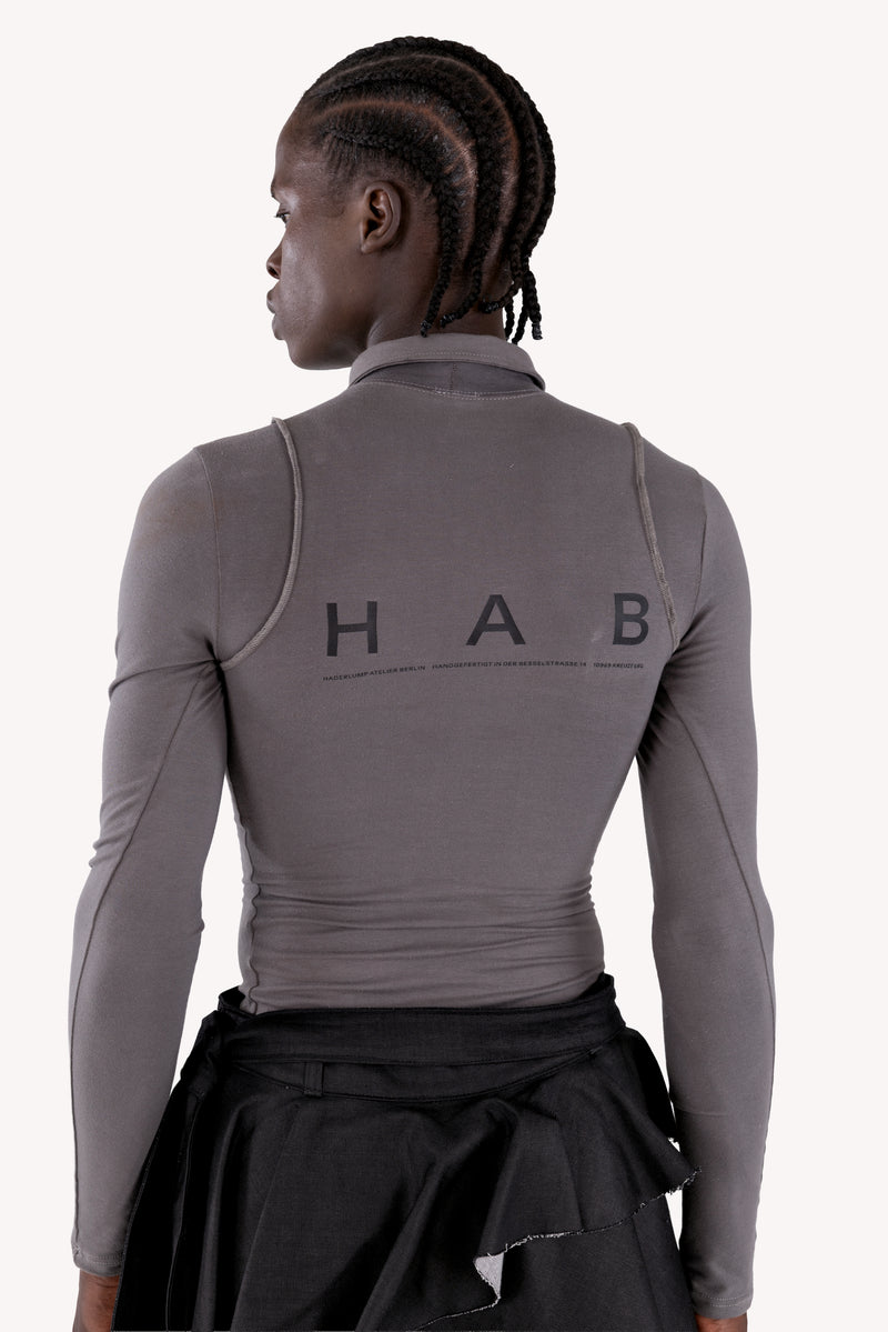 Fitted Longsleeve Grey
