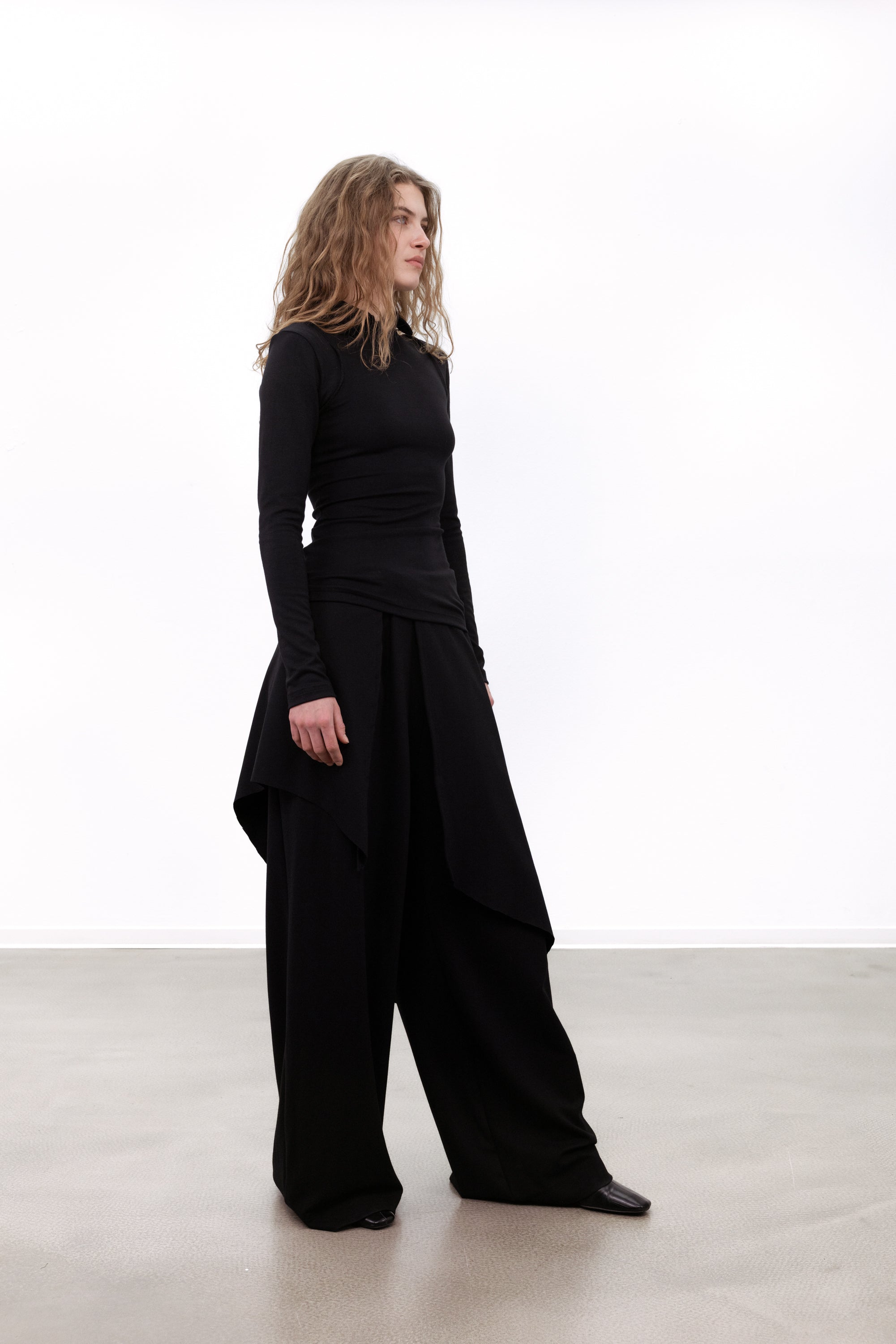 Fitted Longsleeve Black