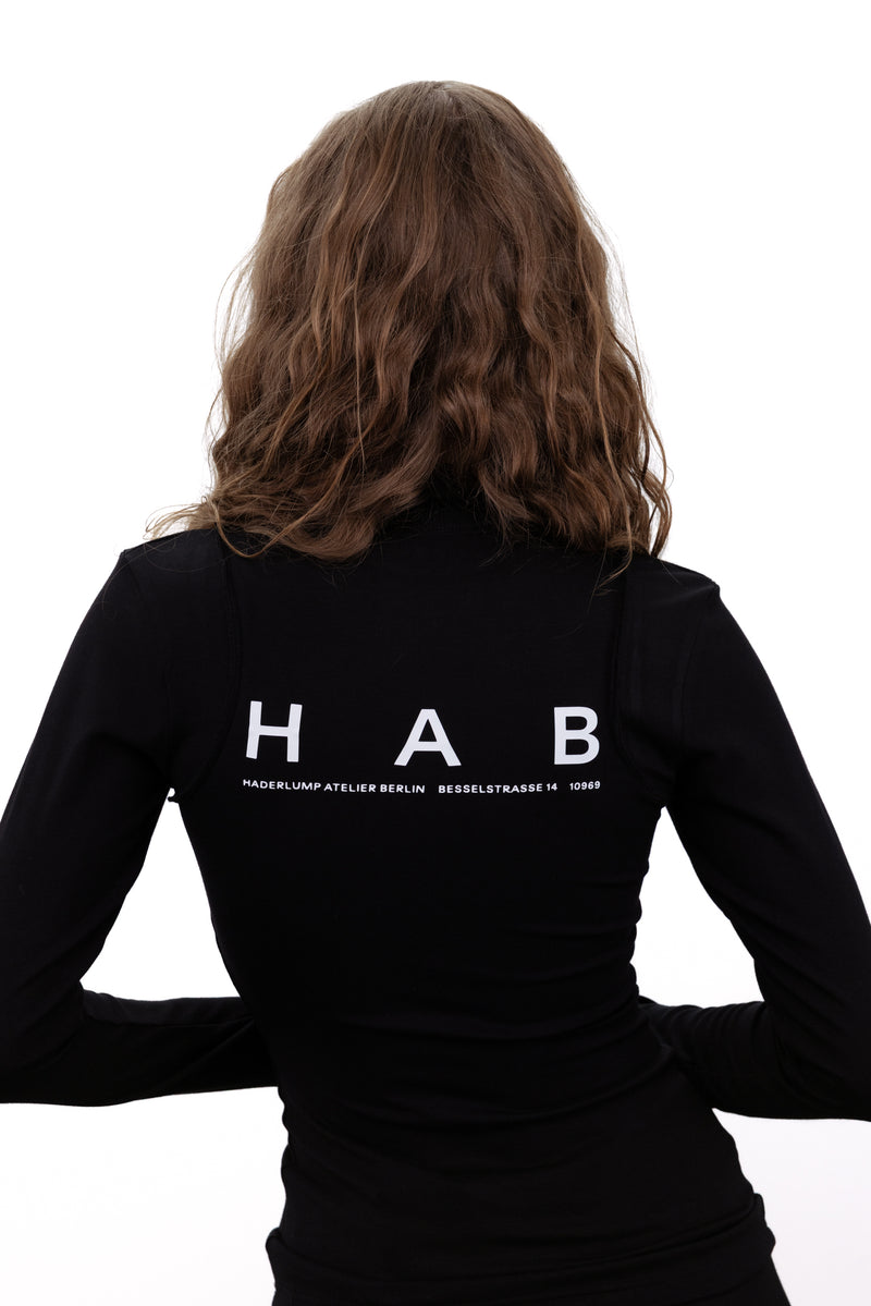 Fitted Longsleeve Black