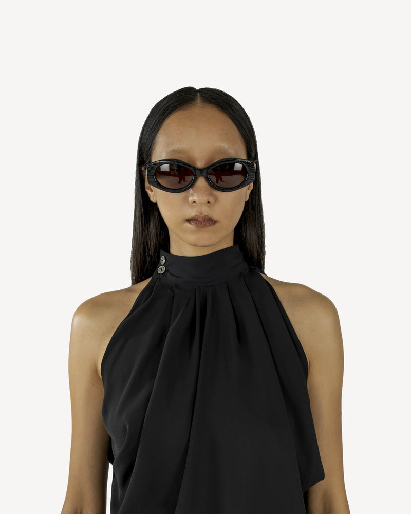 Wanderlust Sunglasses (Black / Brown)