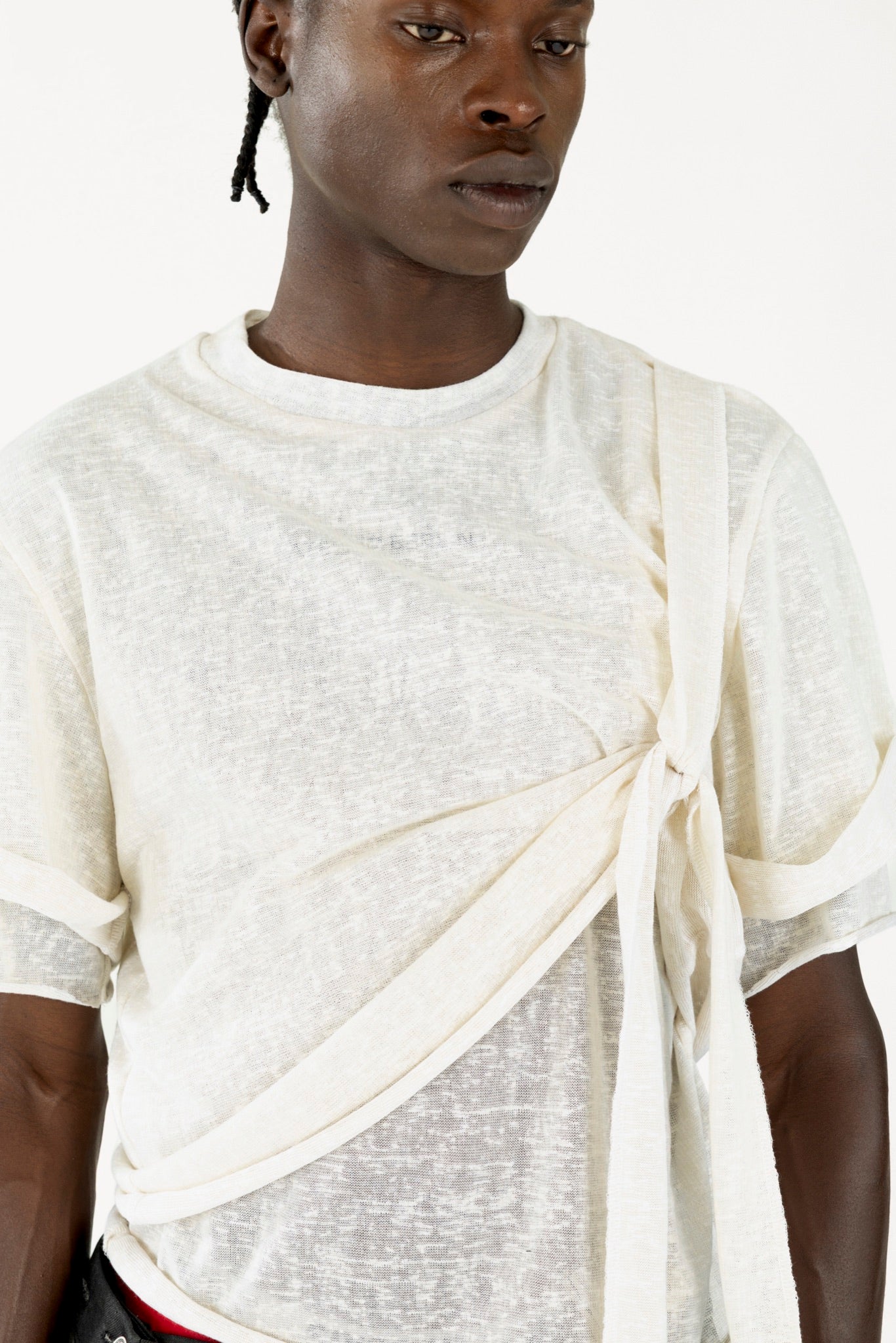 Logo-Print T-Shirt Cream