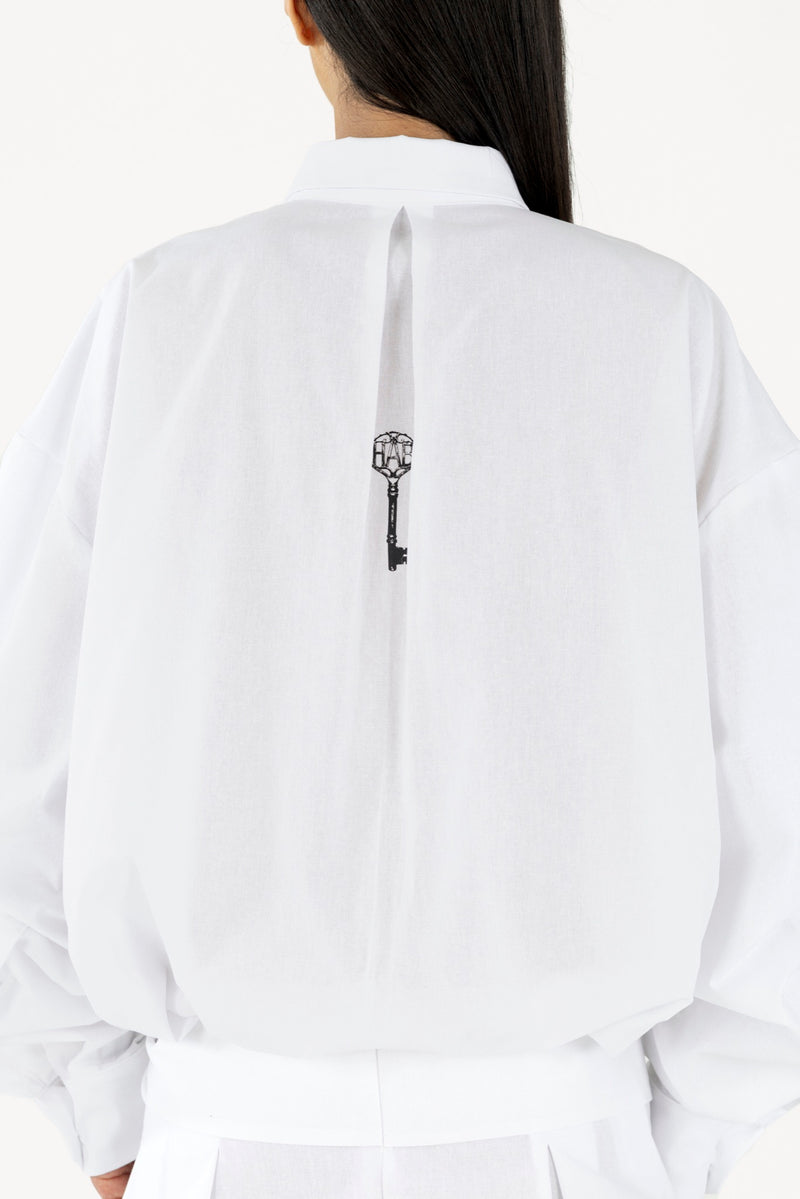 Shirtdress White