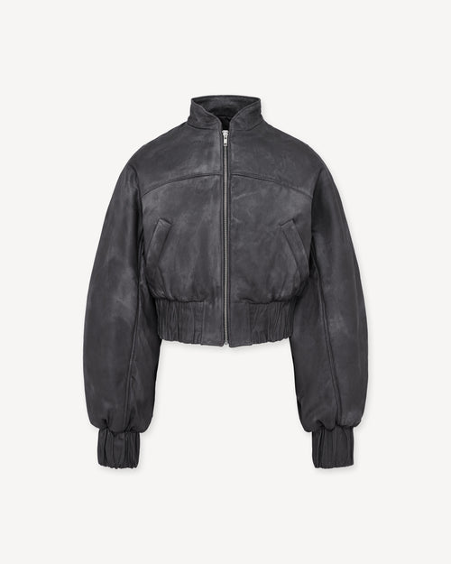 Bomber Jacket Grey (WAXED)