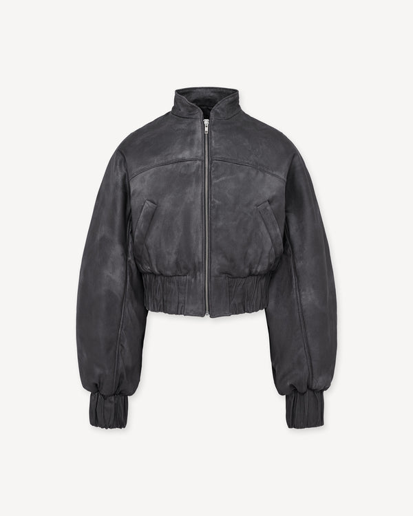 Bomber Jacket Grey (WAXED)