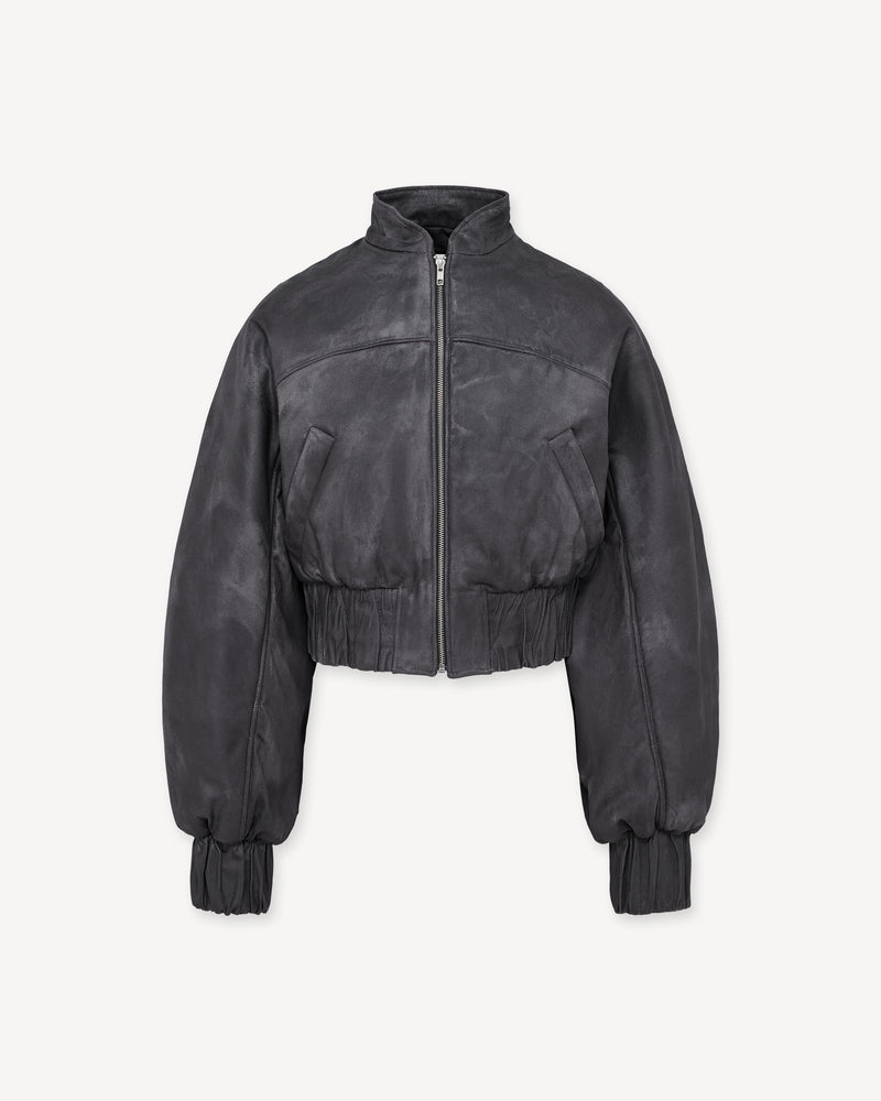 Bomber Jacket Grey (WAXED)