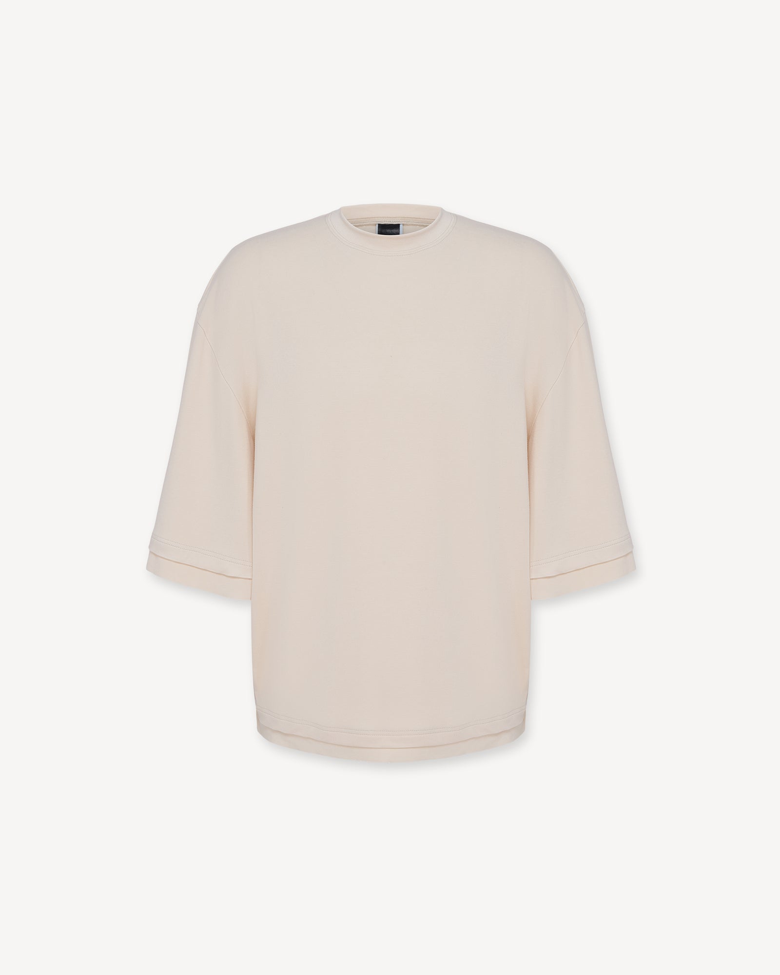 Double Sleeve T-Shirt (Cream)