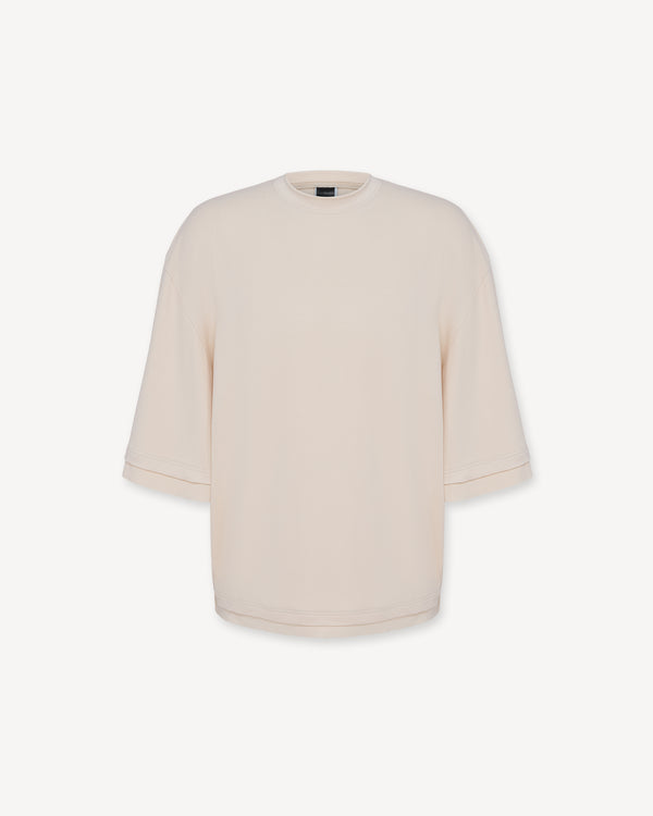 Double Sleeve T-Shirt (Cream)