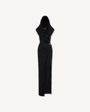 Draped Dress Black