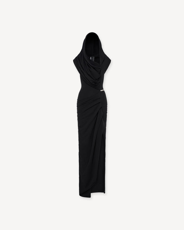 Draped Dress Black