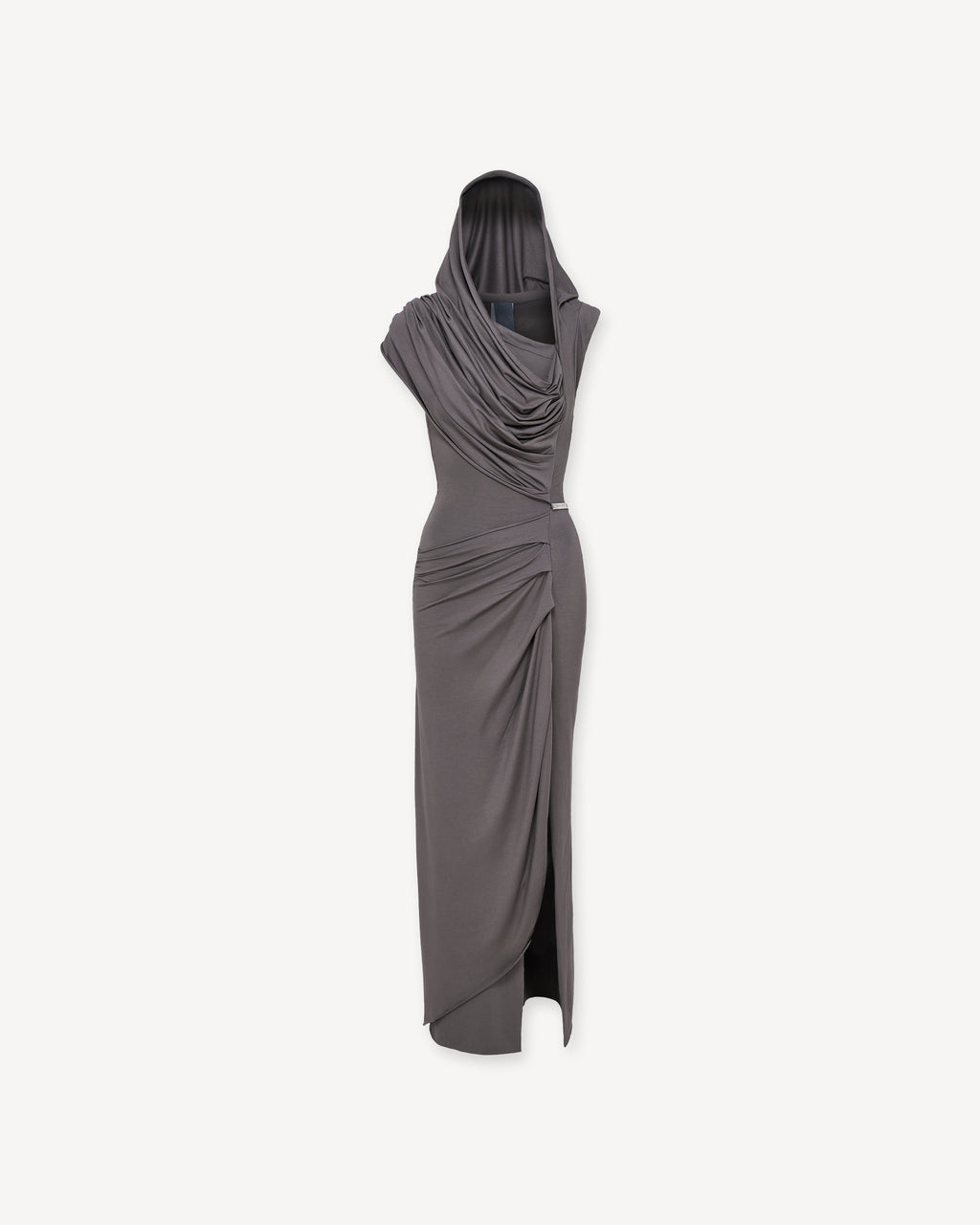 Draped Dress Grey
