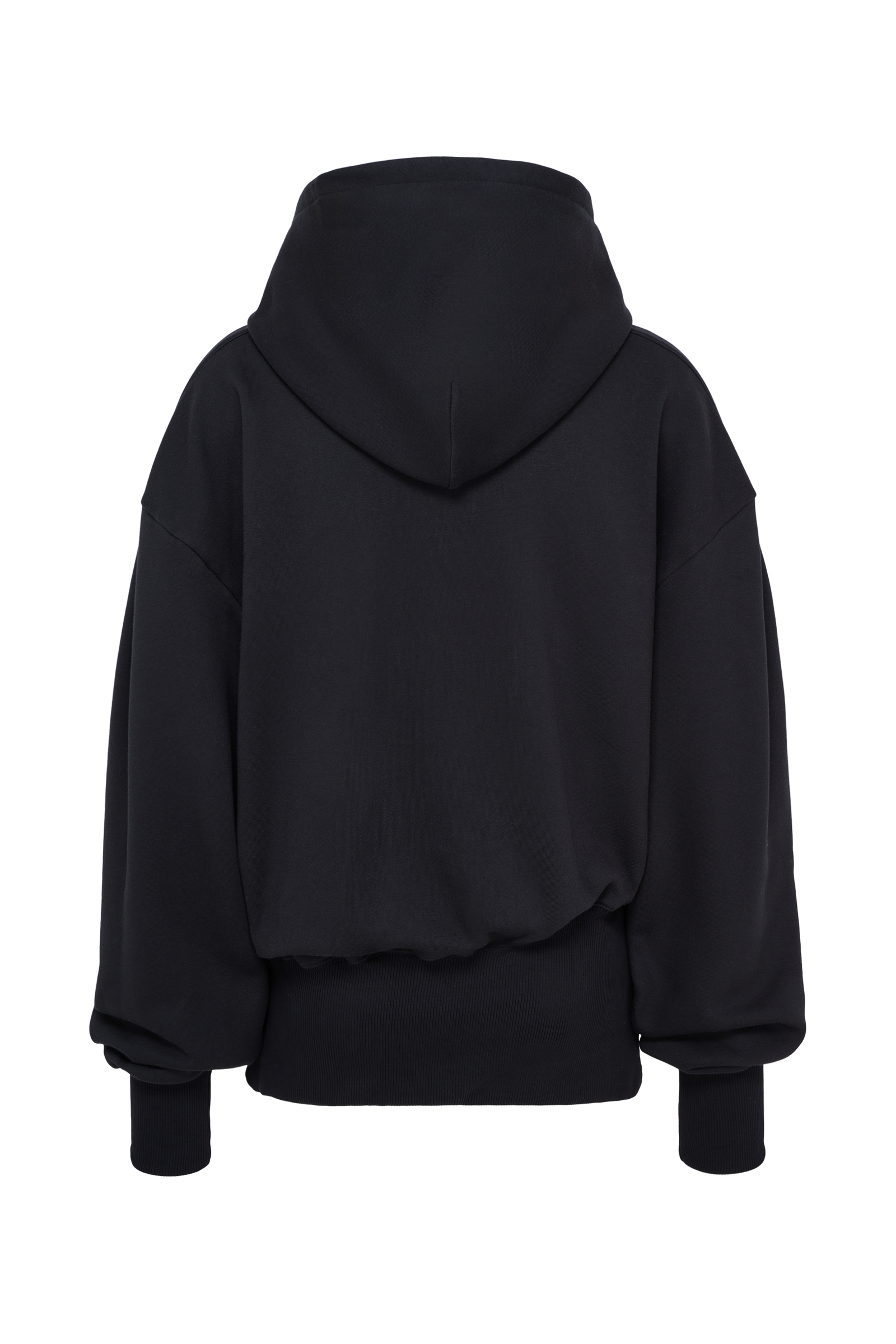 Zip Hoodie Black