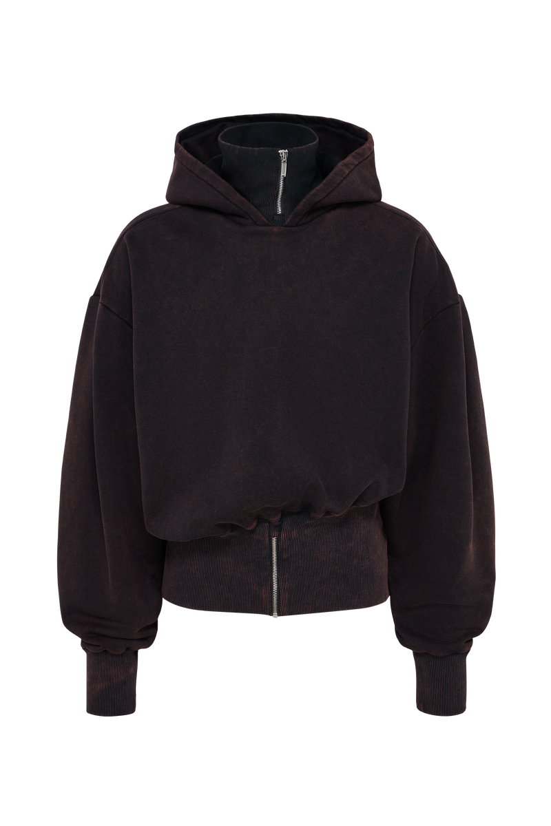 Zip Hoodie Washed