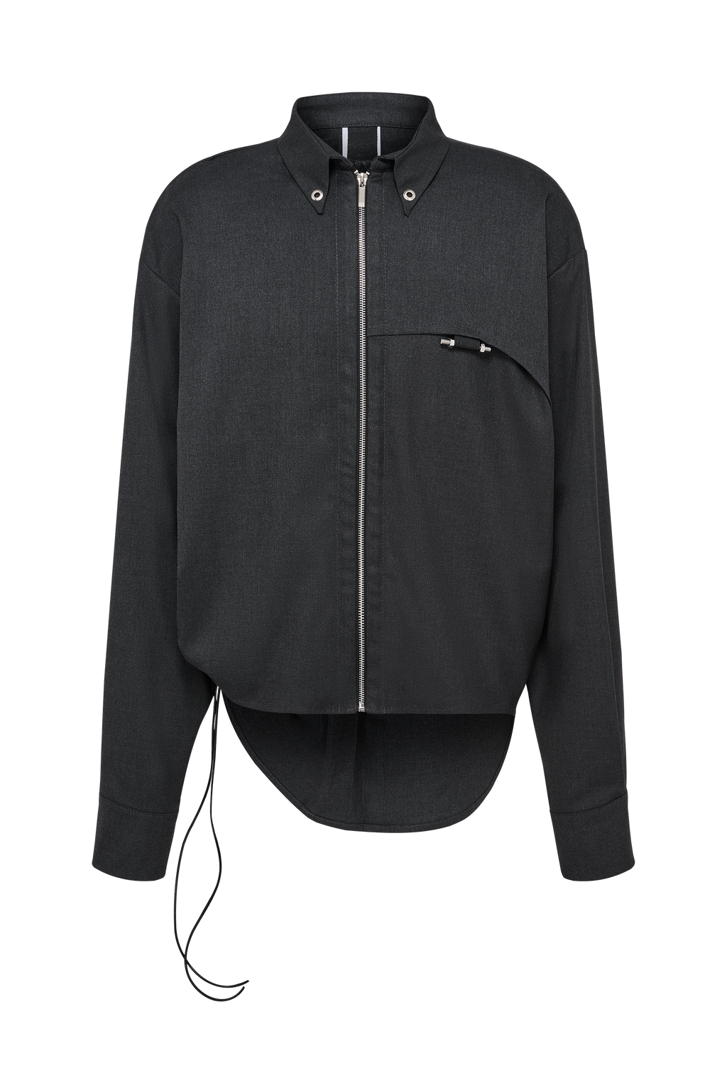 Zip Shirt Grey