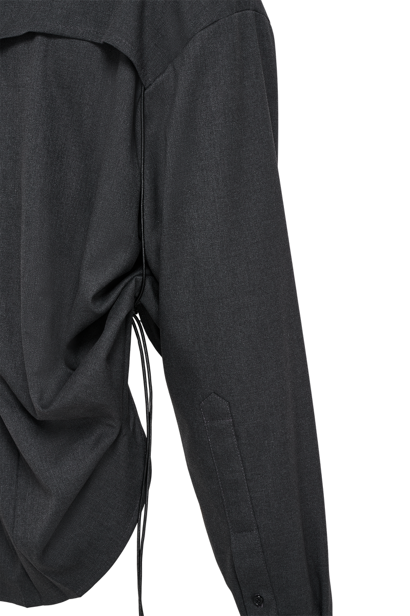 Zip Shirt Grey
