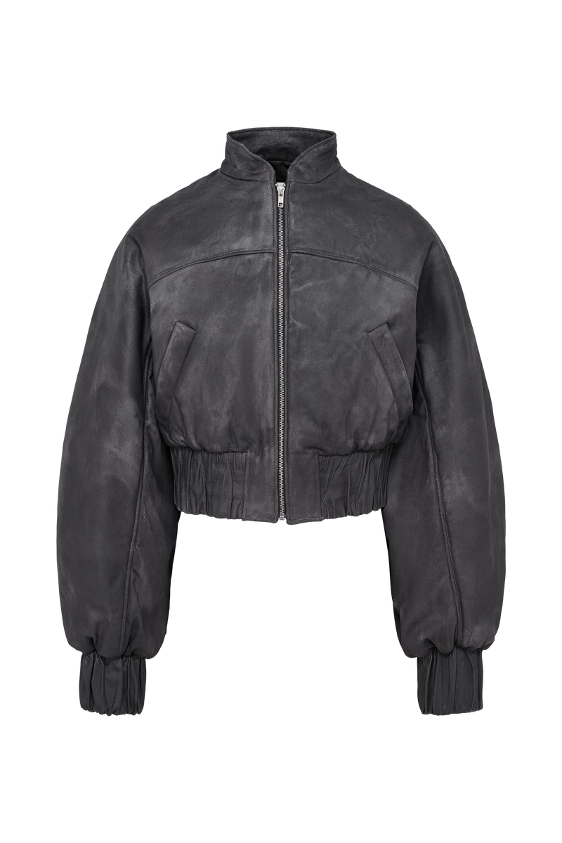 Bomber Jacket Grey (WAXED)