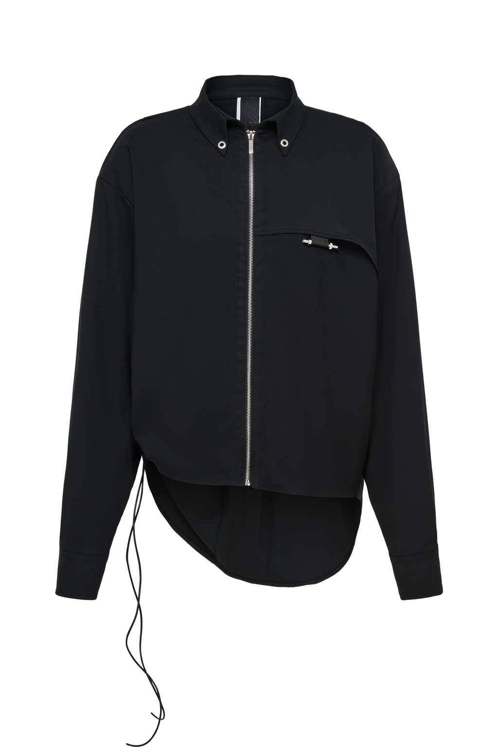 Zip Shirt Black