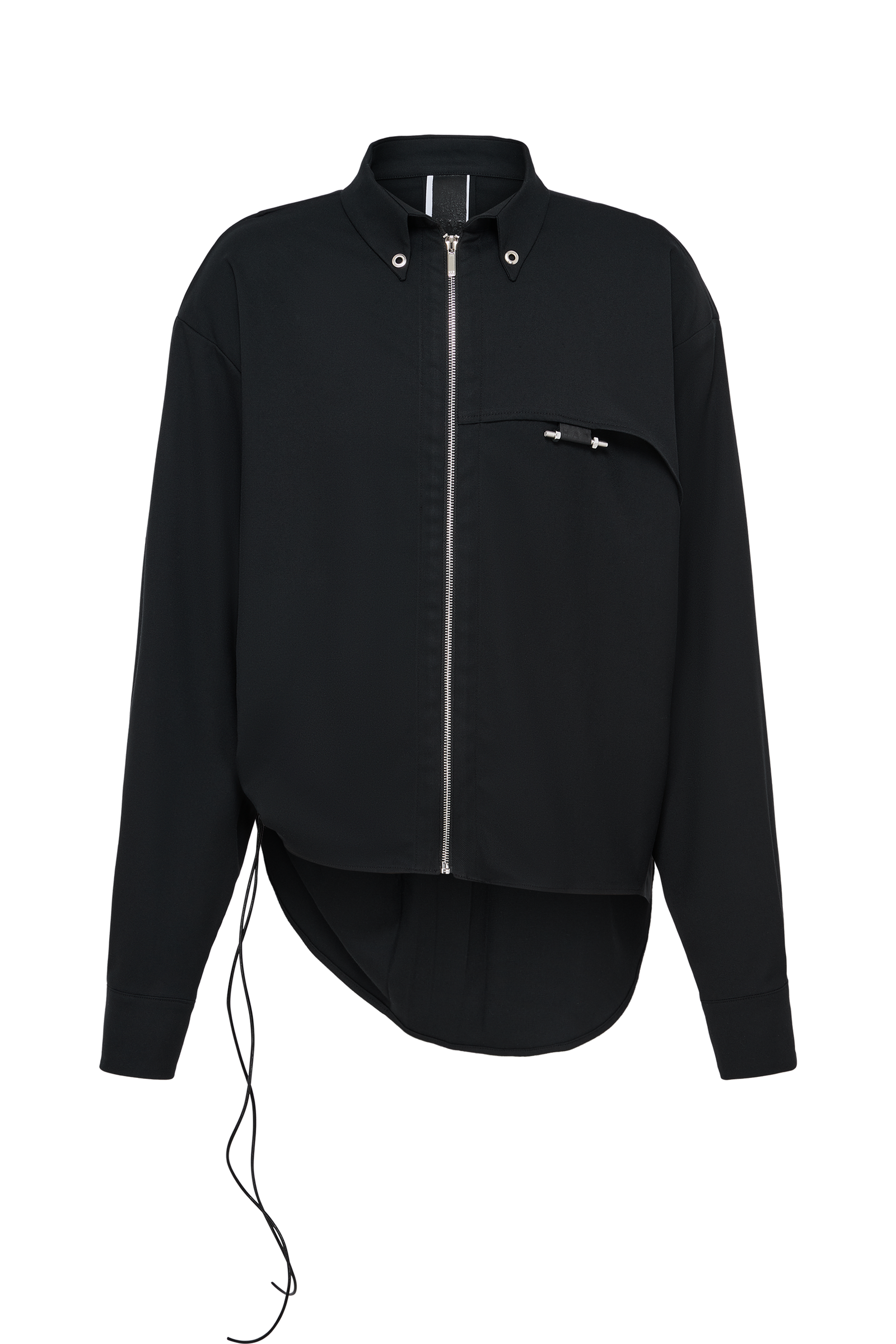 Zip Shirt Black