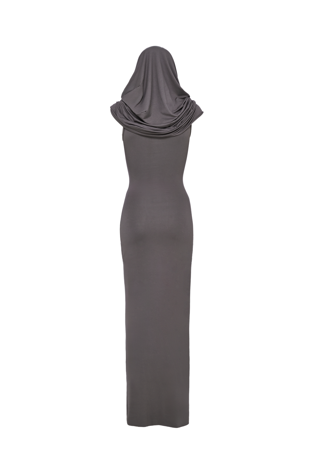 Draped Dress Grey