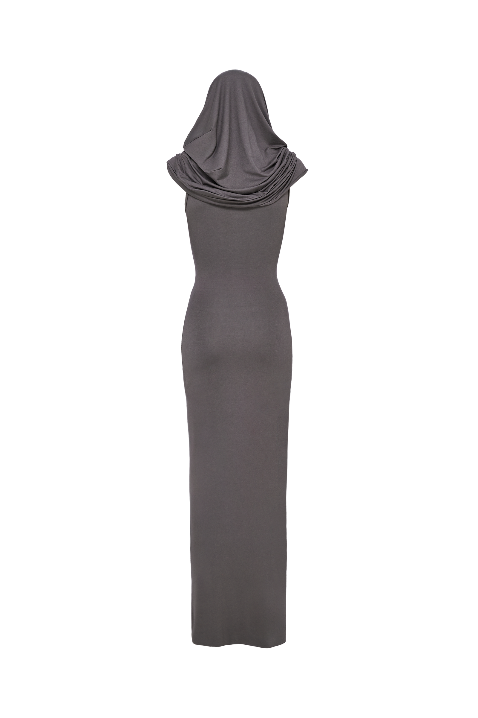 Draped Dress Grey