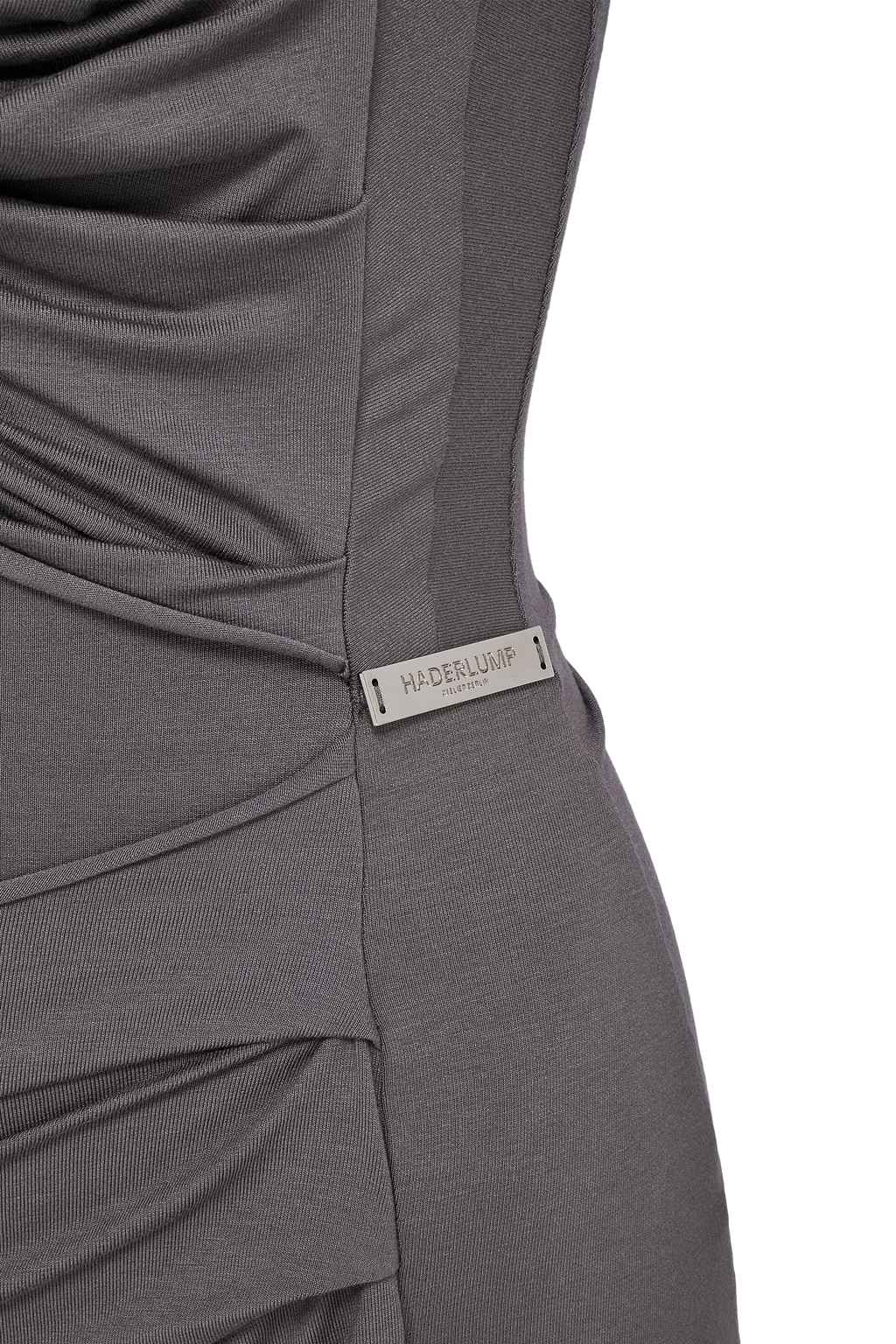 Draped Dress Grey