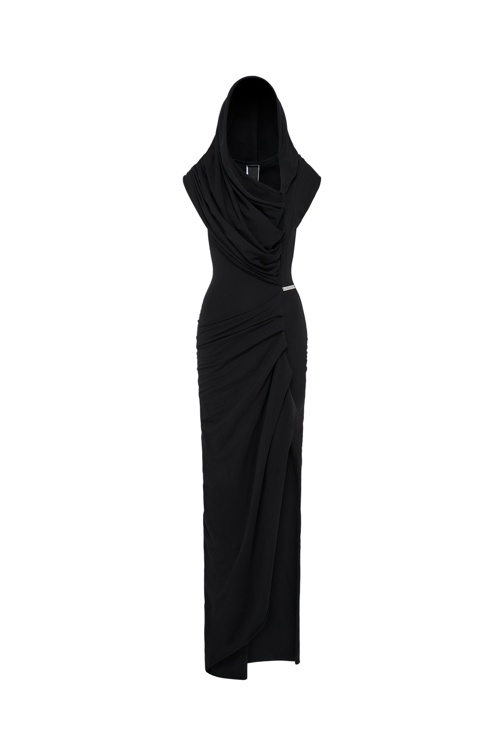 Draped Dress Black