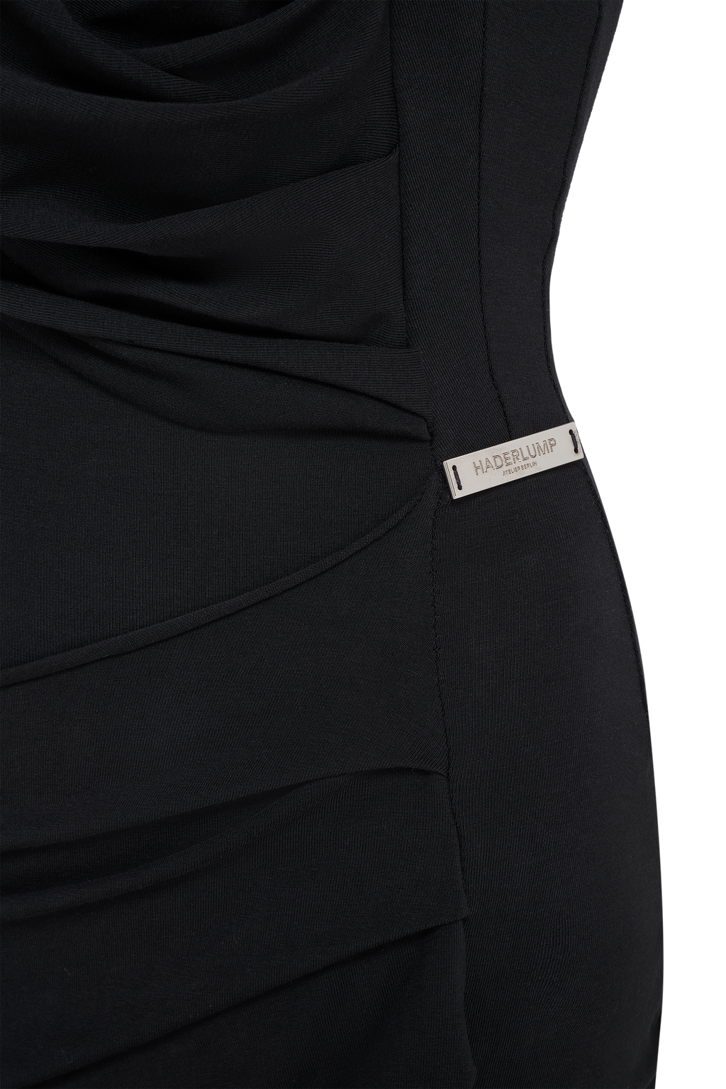 Draped Dress Black