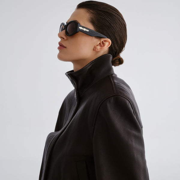 Wanderlust Sunglasses (Black / Brown)