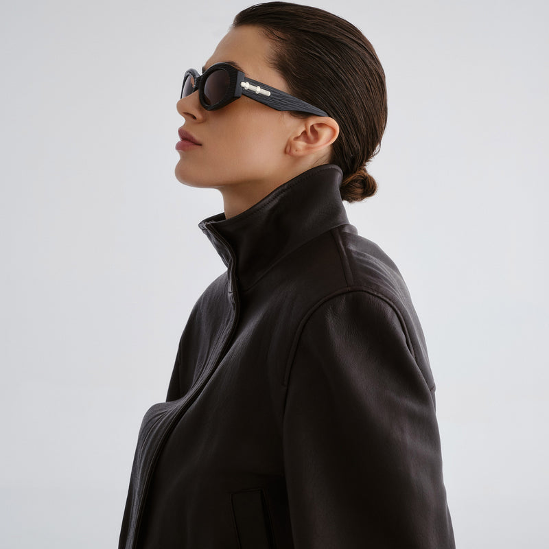 Wanderlust Sunglasses (Black / Brown)