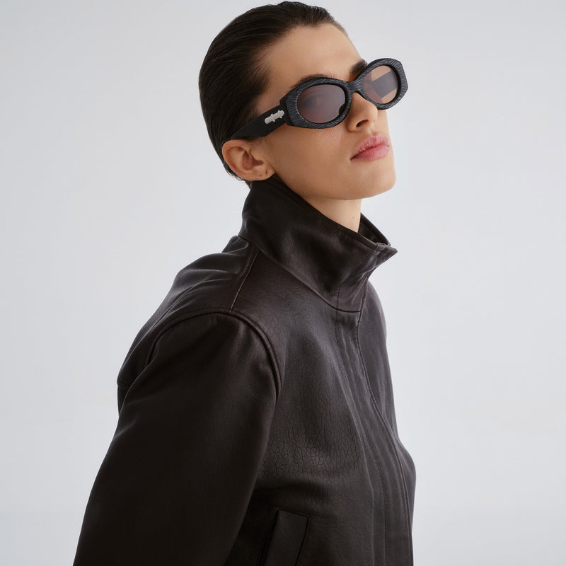 Wanderlust Sunglasses (Black / Brown)