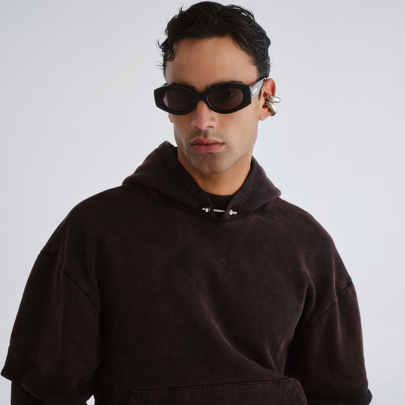 Wanderlust Sunglasses (Black / Grey)