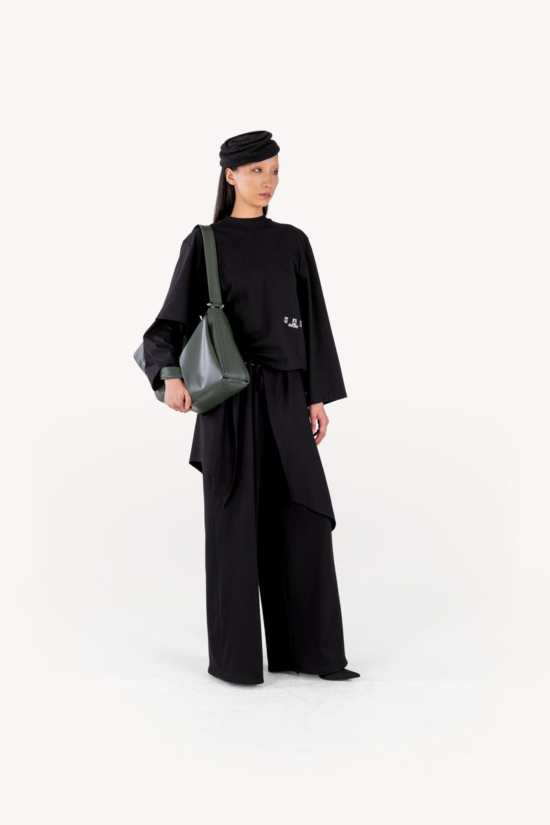 Large Shoulder Bag Green