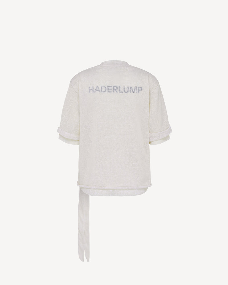 Logo-Print T-Shirt Cream