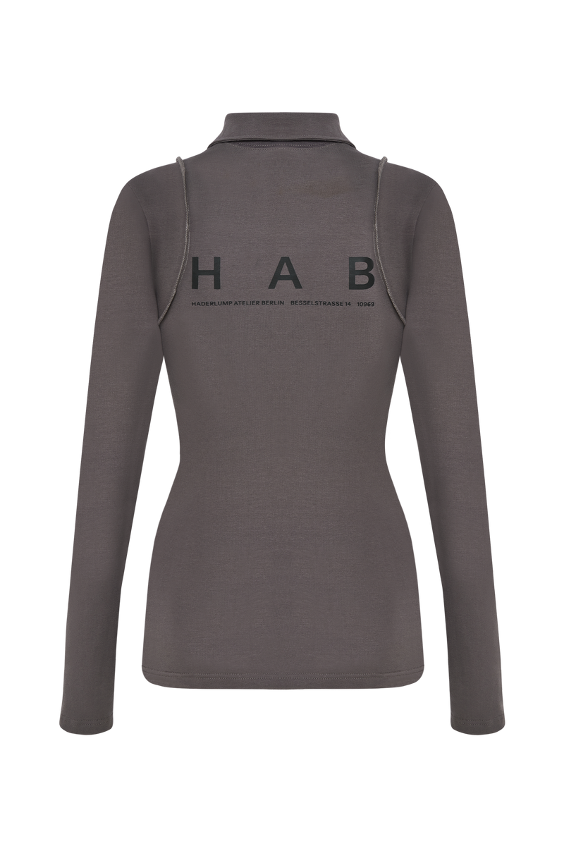 Fitted Longsleeve Grey