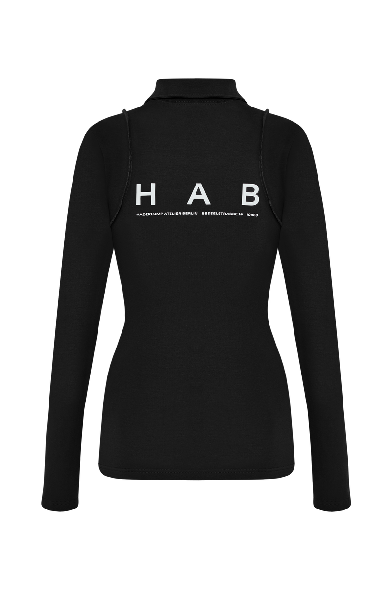 Fitted Longsleeve Black