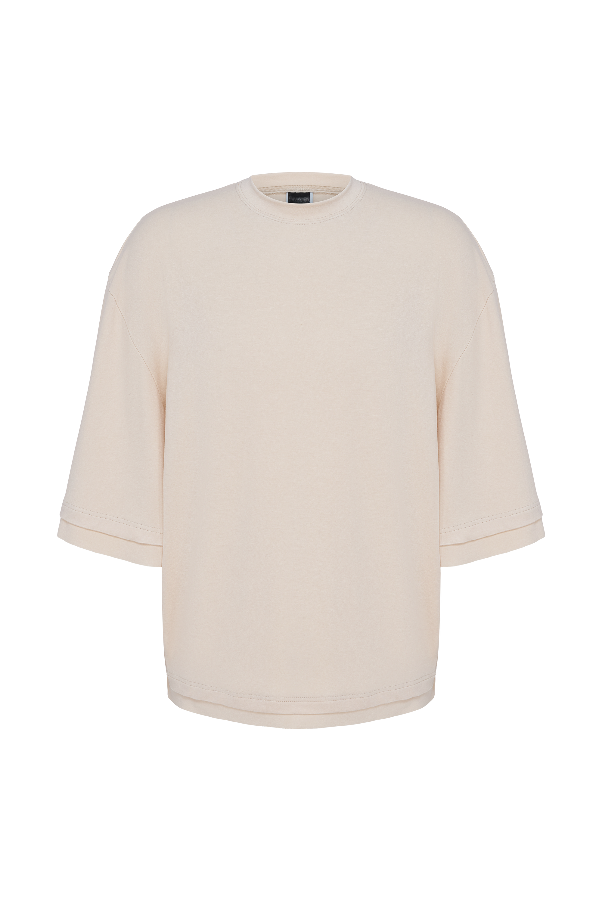 Double Sleeve T-Shirt (Cream)