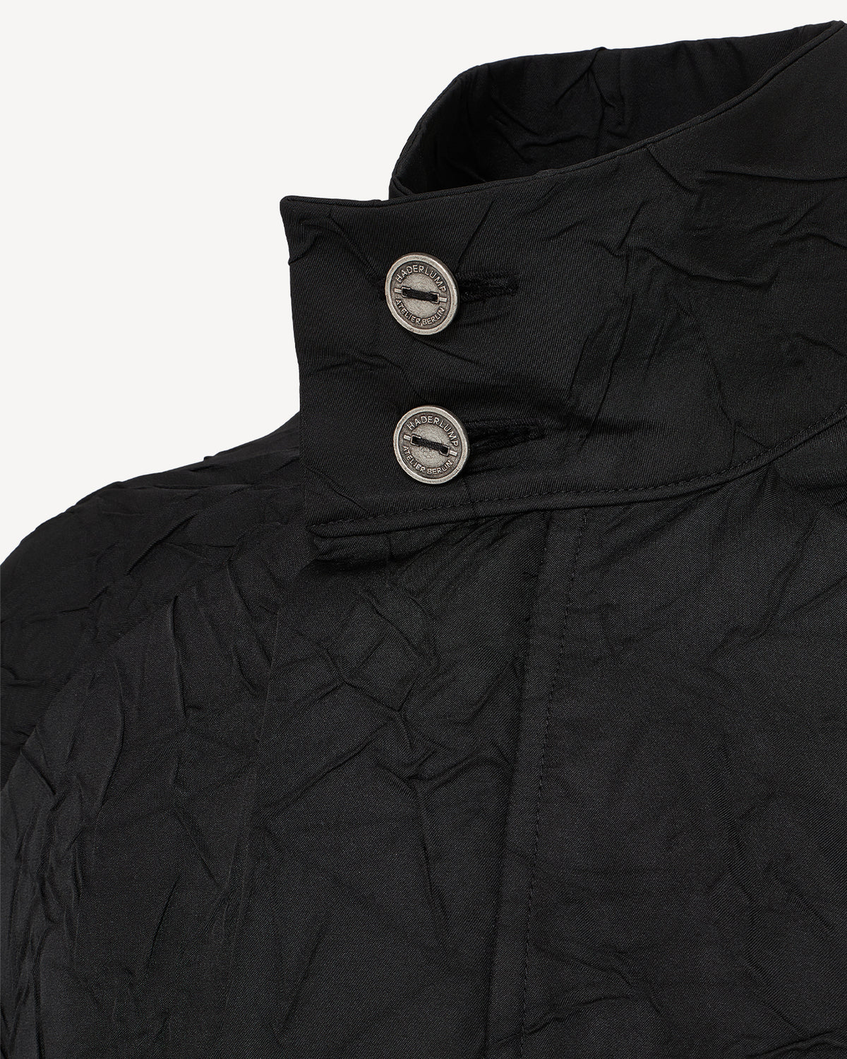 Wrinkled Track Jacket Black