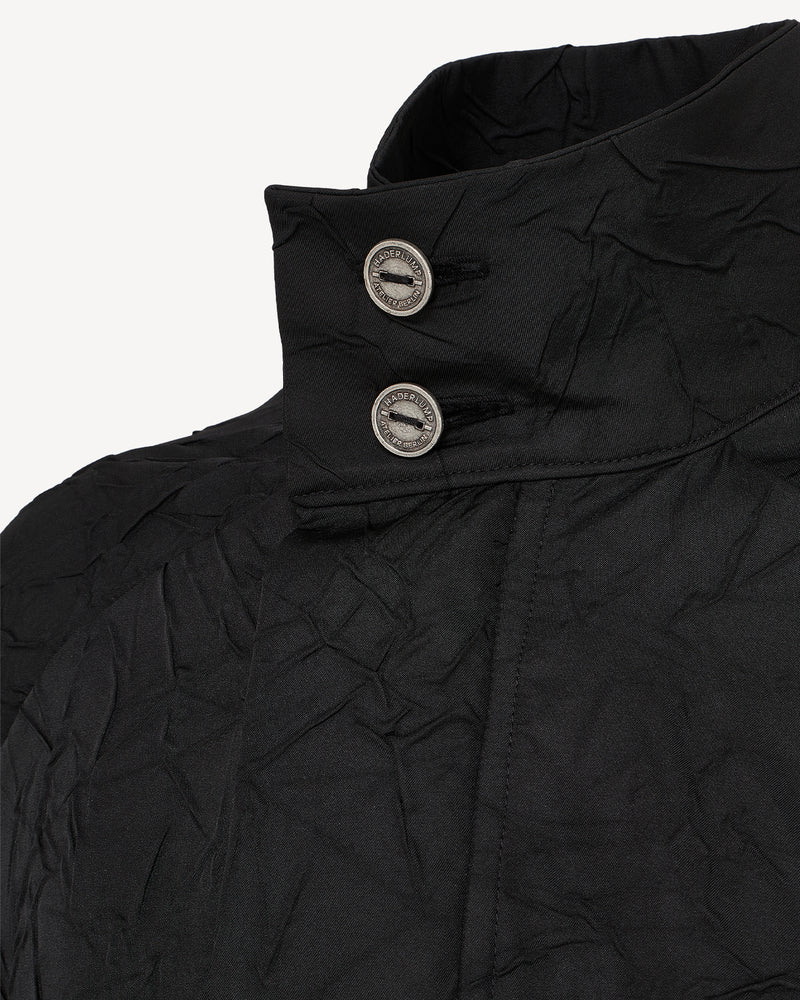 Wrinkled Track Jacket Black