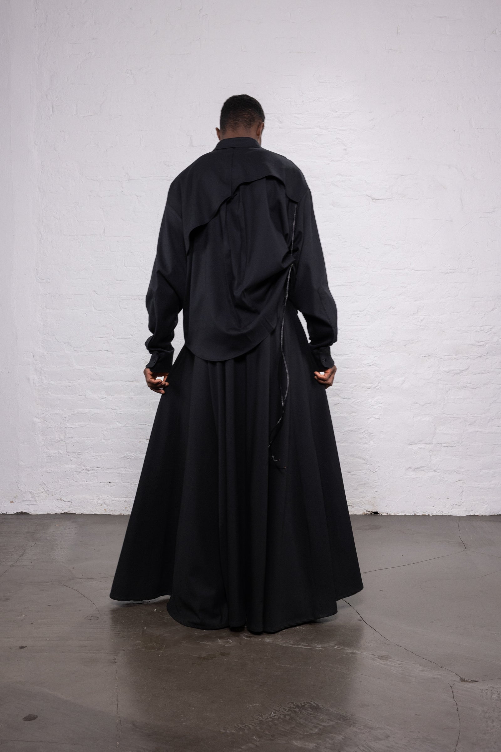 Zip Shirt Black