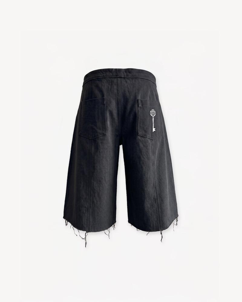 Denim Shorts Black