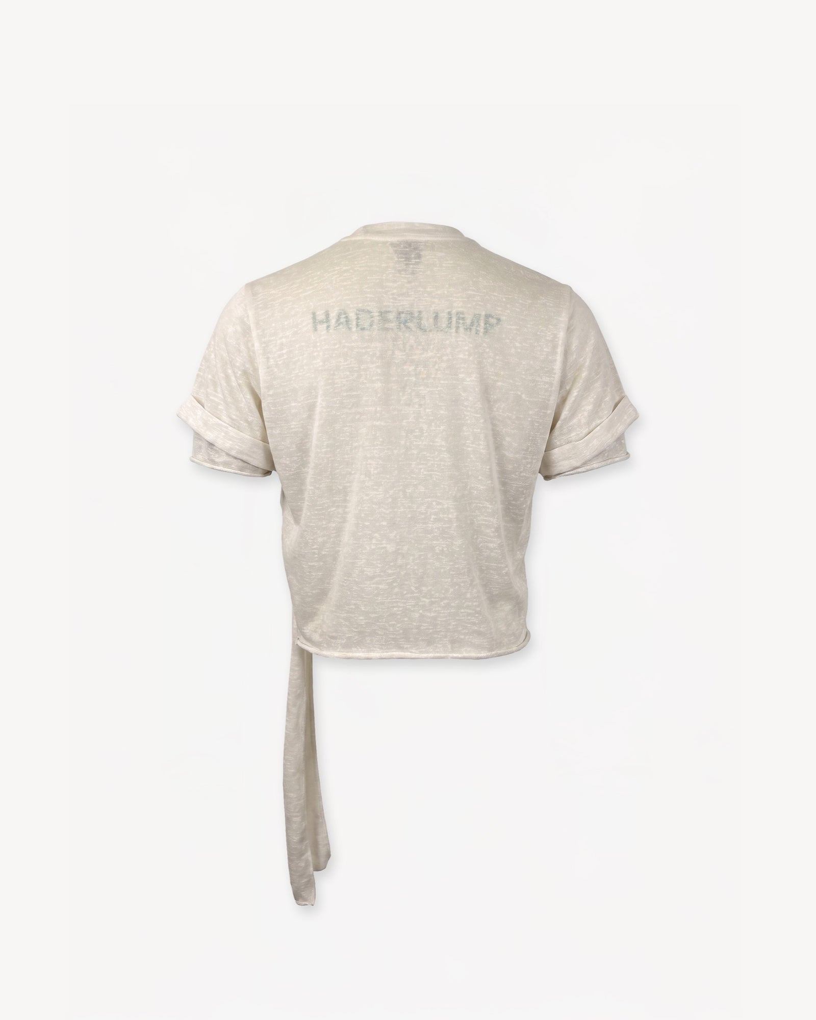 Logo-Print T-Shirt Cream