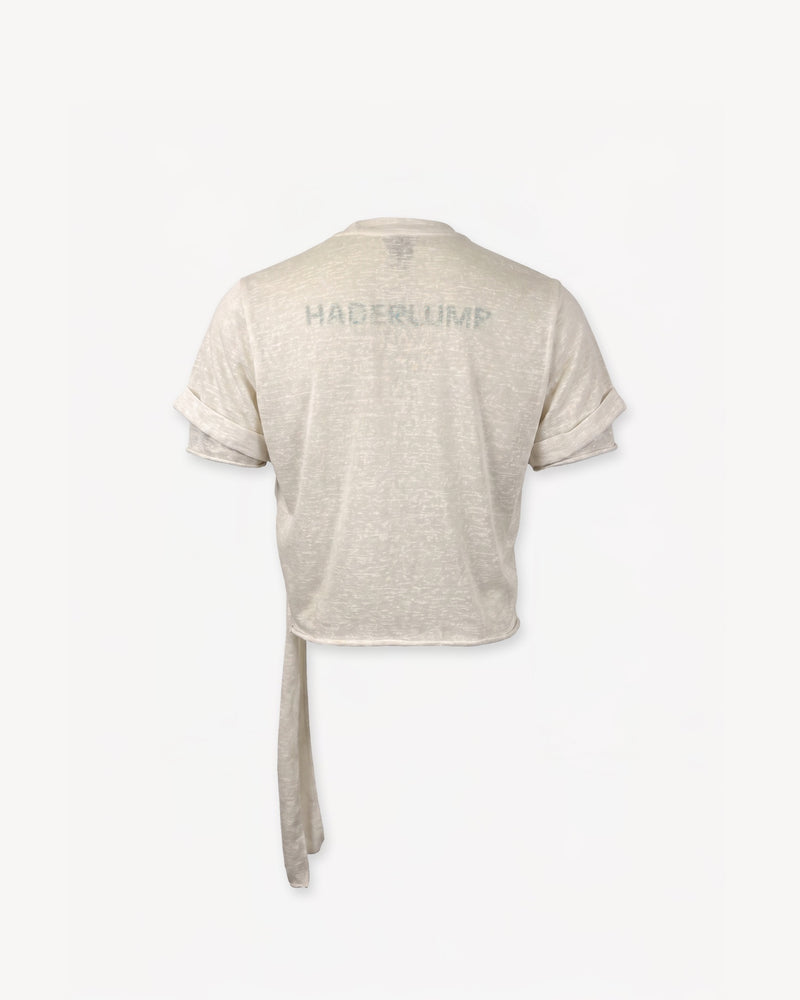 Logo-Print T-Shirt Cream