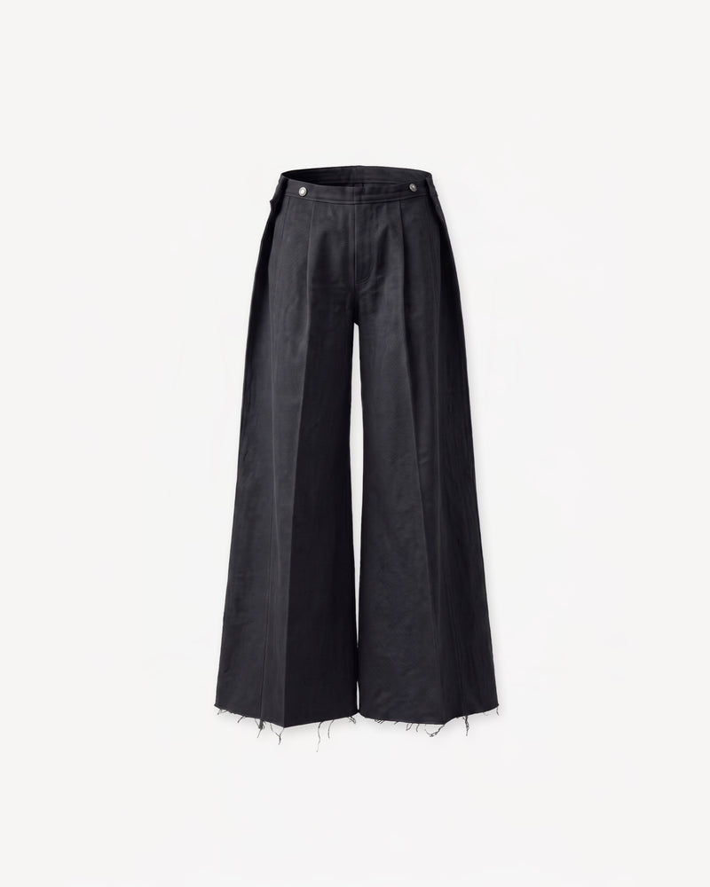 Long Denim Pants Black