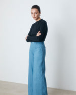 Denim Trousers Light Blue Female